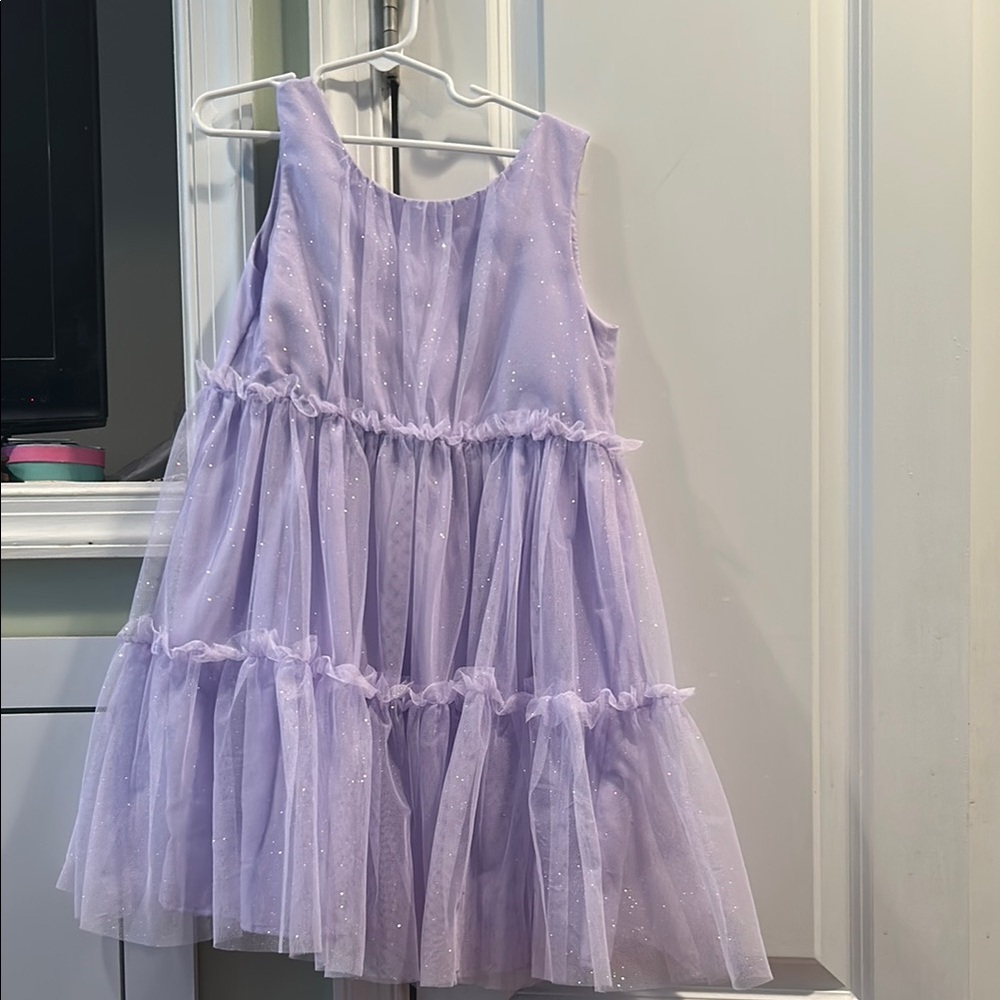 Sparkly Lavender Tulle Dress